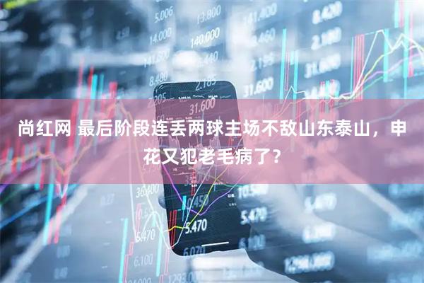 尚红网 最后阶段连丢两球主场不敌山东泰山，申花又犯老毛病了？